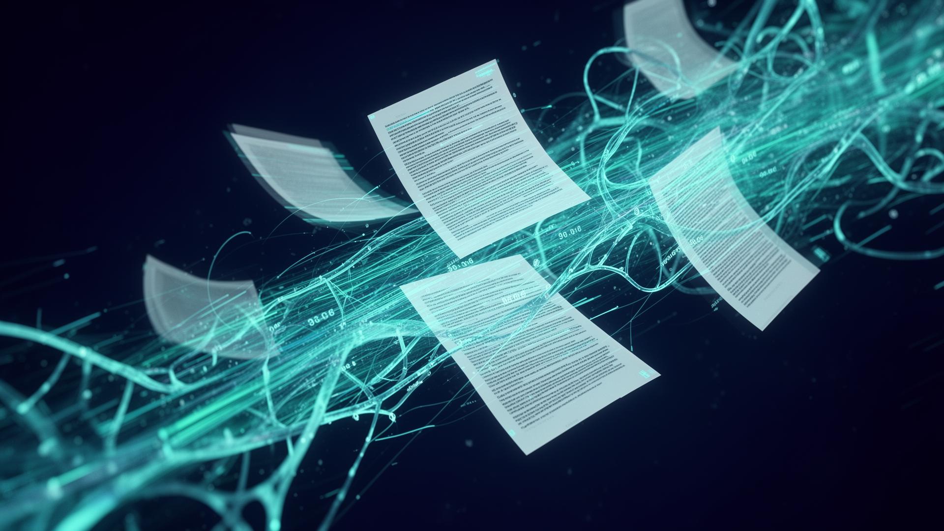 AI document intelligence visualization